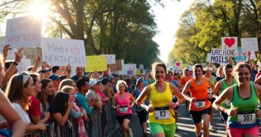 cheerful messages for runners