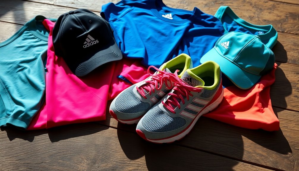 choosing adidas running gear