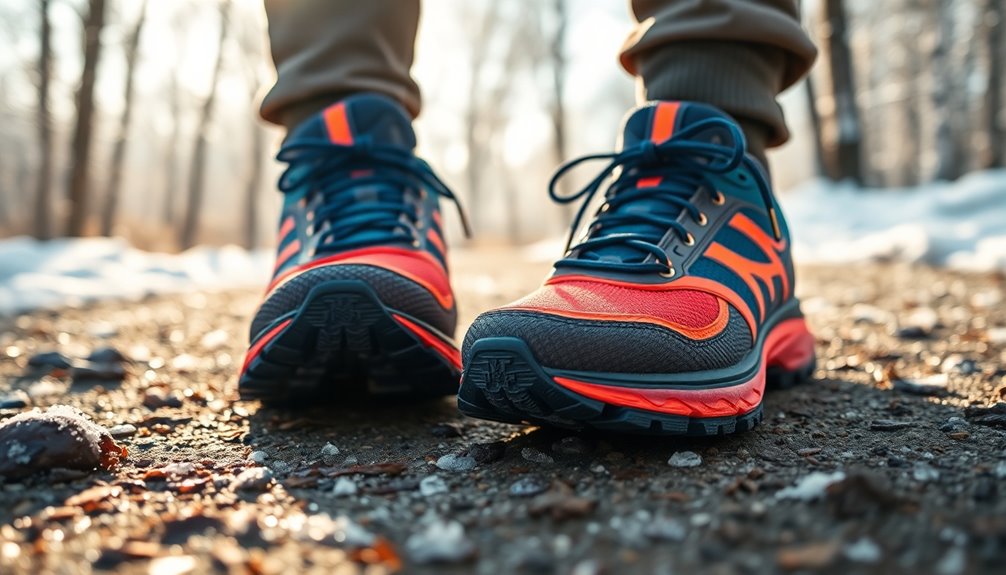 choosing insulated running shoes