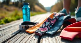 comfortable running headbands selection
