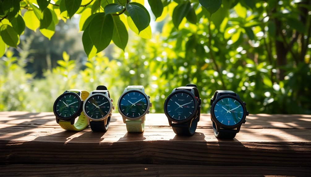 eco friendly running watch selection