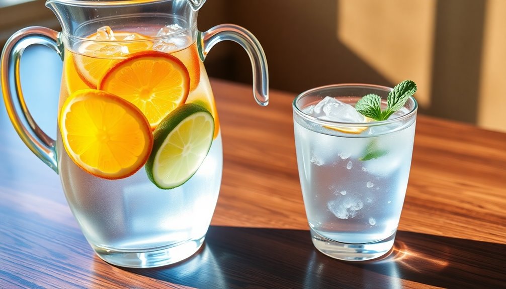 enhancing water with flavor