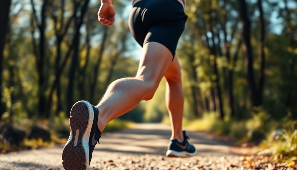 improved muscular performance through running