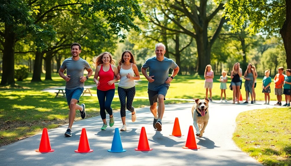 inclusive outdoor family activity