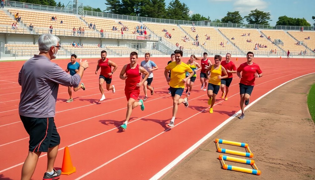 local track speed training