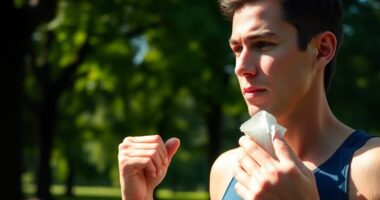 prevent runny nose while running