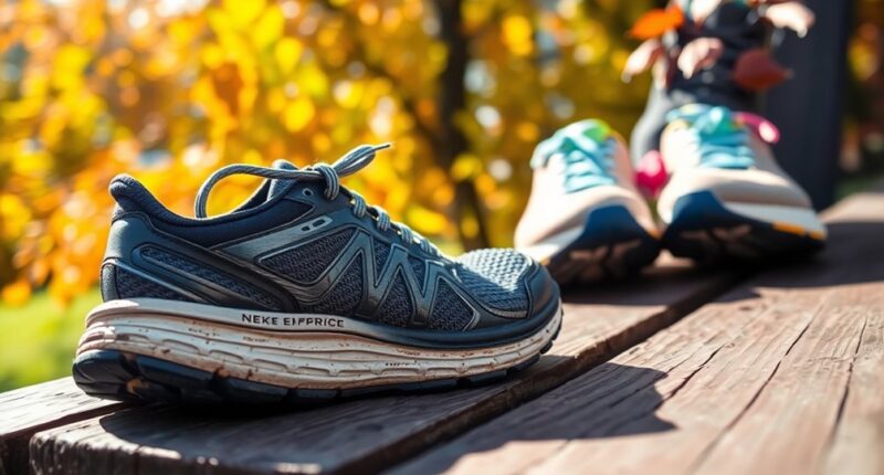 replace running shoes regularly