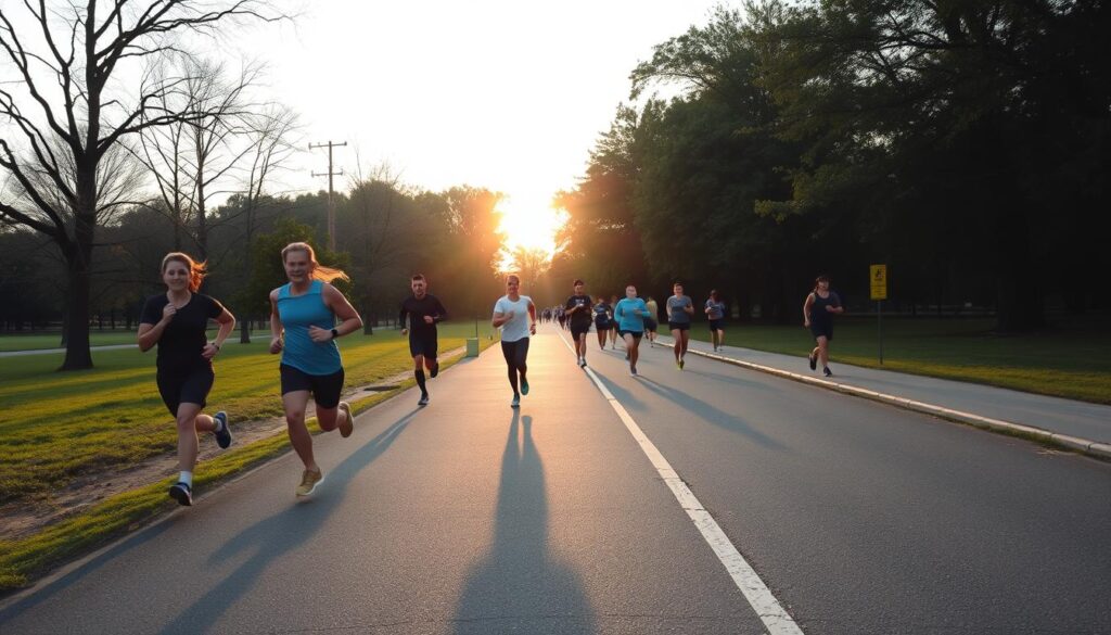 running routine