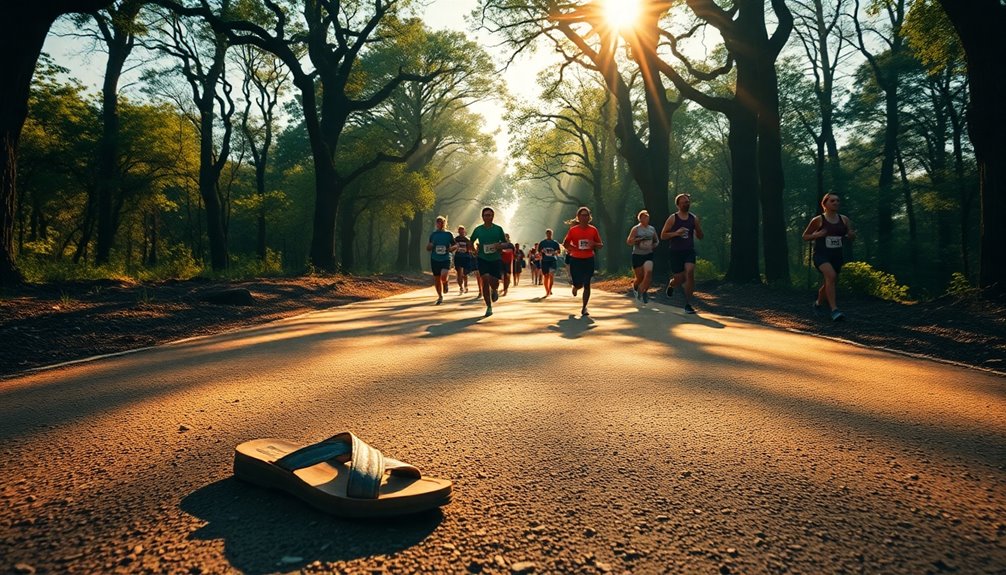 running as cultural symbol