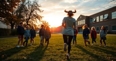 running backward inspires students