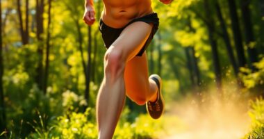 running enhances muscle growth