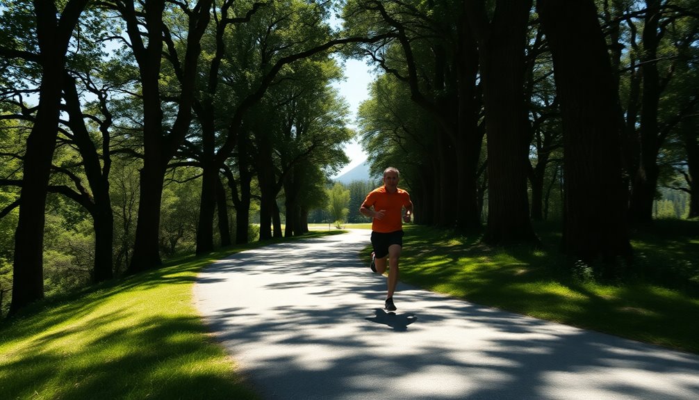 running reflects inner struggles