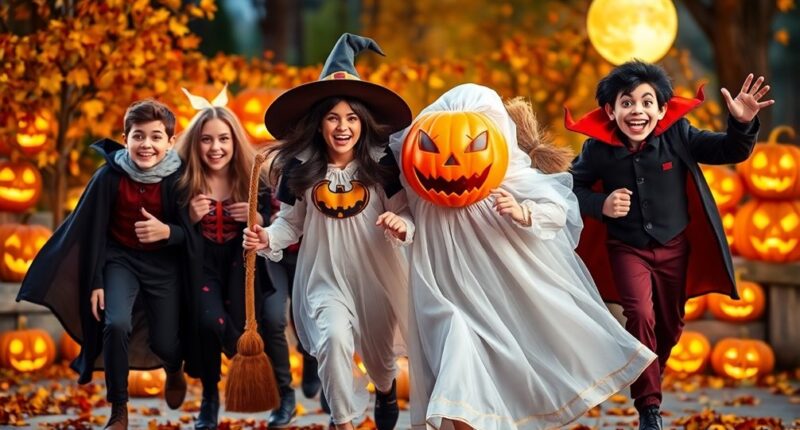 spooky and fun costumes