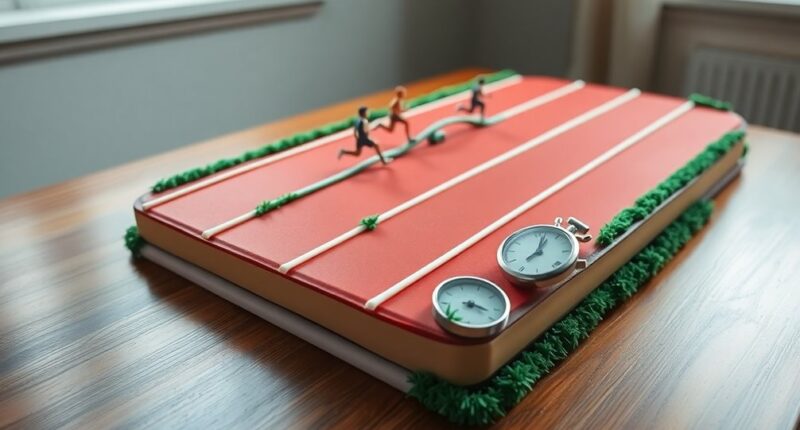 track themed cake designs