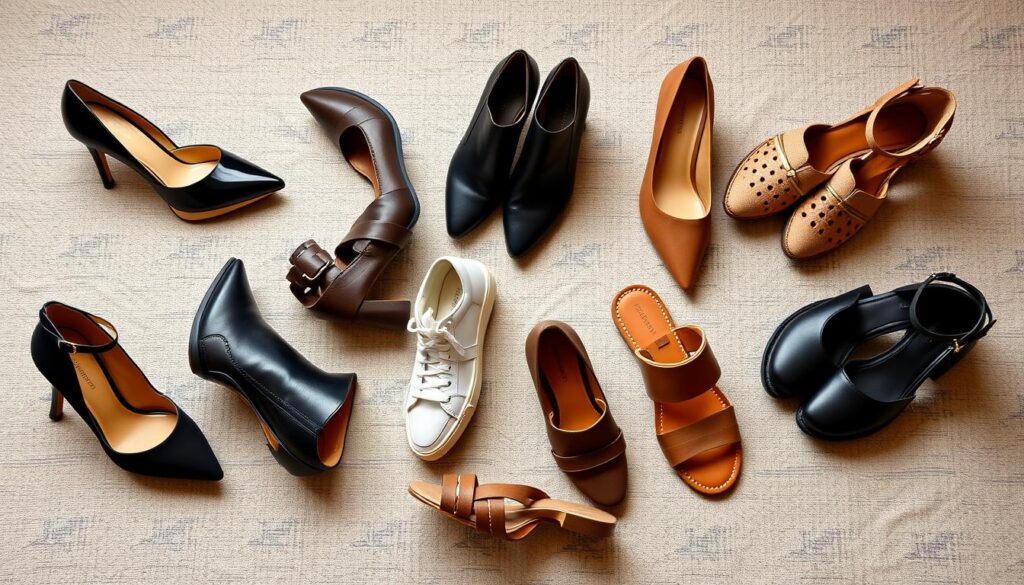 types of women's shoes