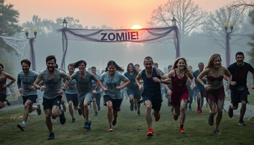 zombie themed running events