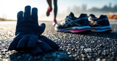 athletic gloves for runners