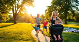 balancing family and running