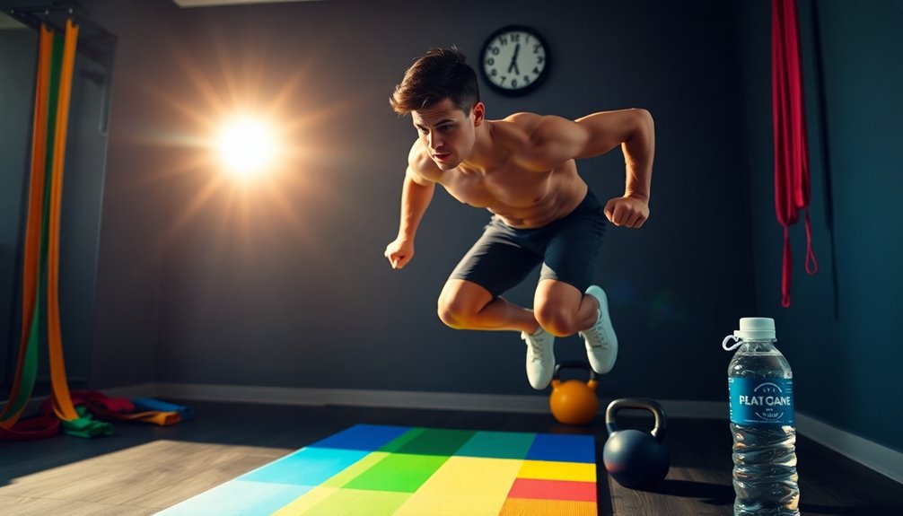 begin high intensity interval training