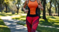chic and comfortable running attire