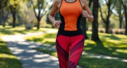 chic and comfortable running attire