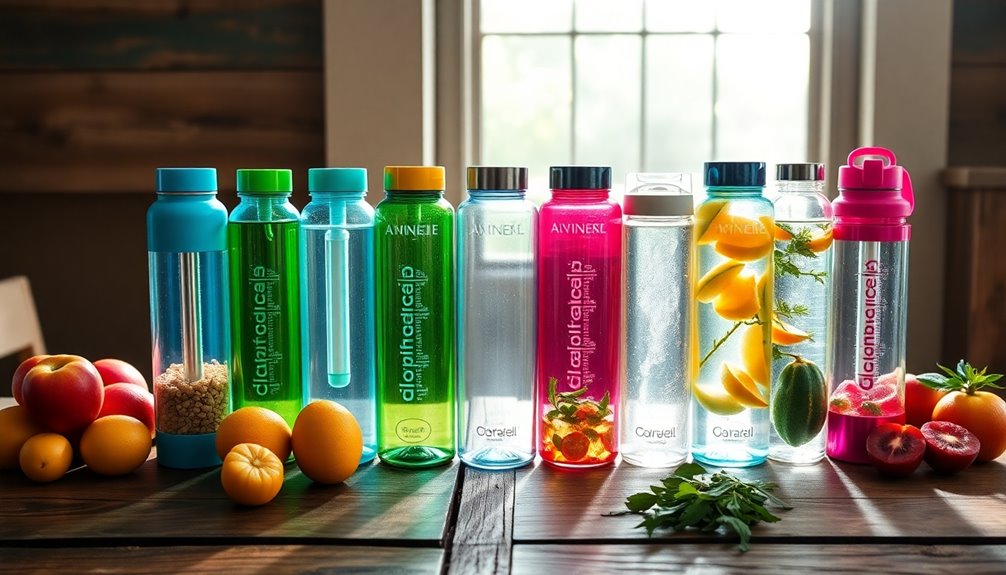 choosing filtered water bottles