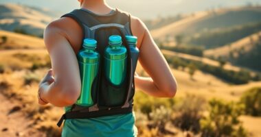 ergonomic hydration gear runners