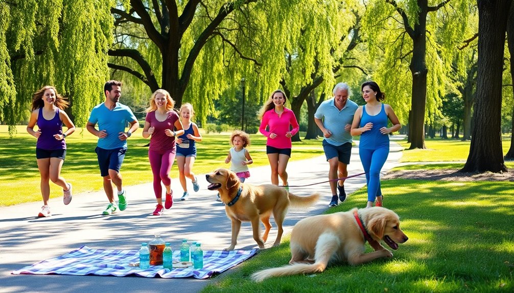 family fitness through running