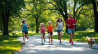 family running activities guide
