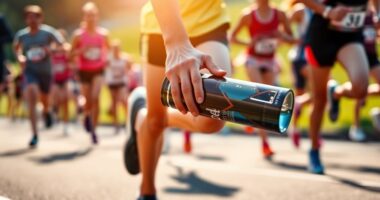 hydration enhances running performance