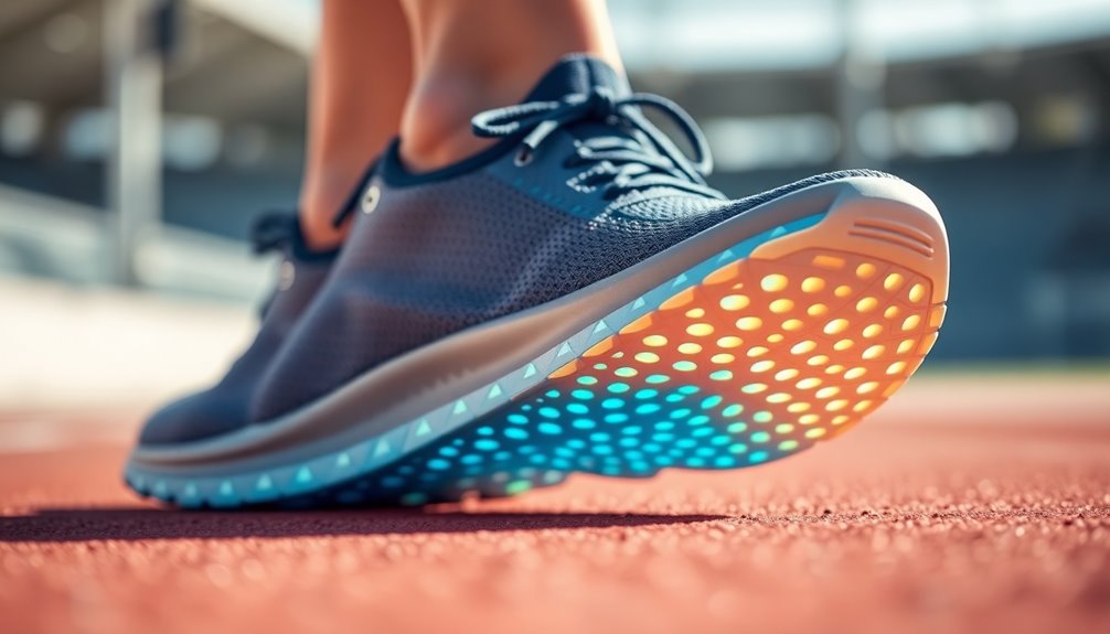 lighter foam enhances speed