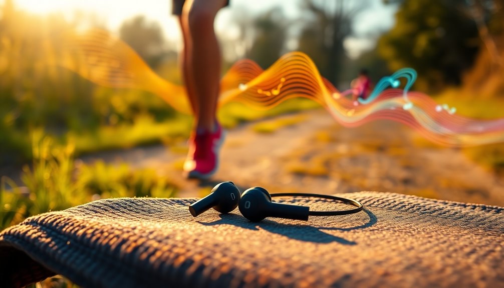 music aids workout recovery