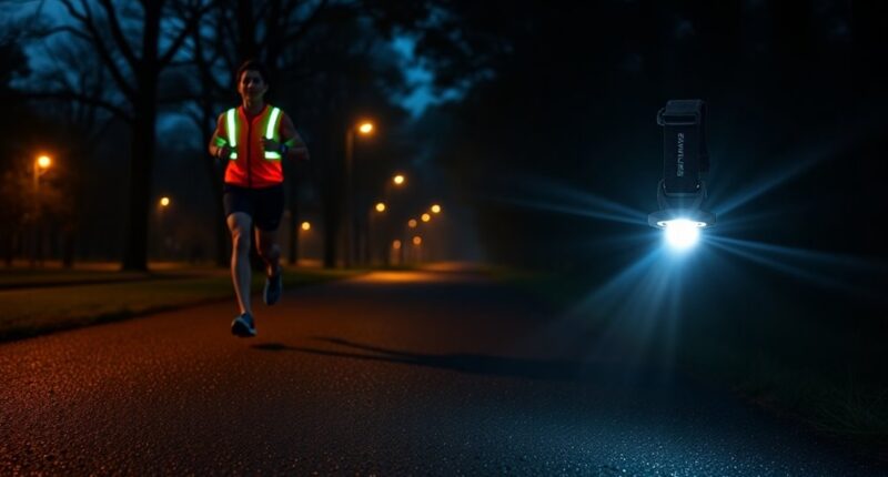 night running safety gear