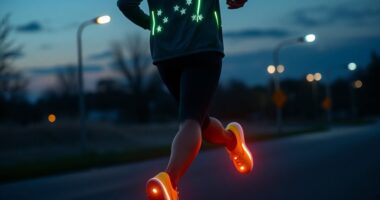 nighttime running safety gear