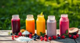 protein recovery drinks runners