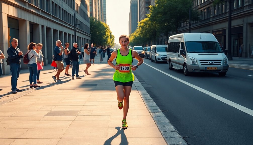 sidewalk safety for runners