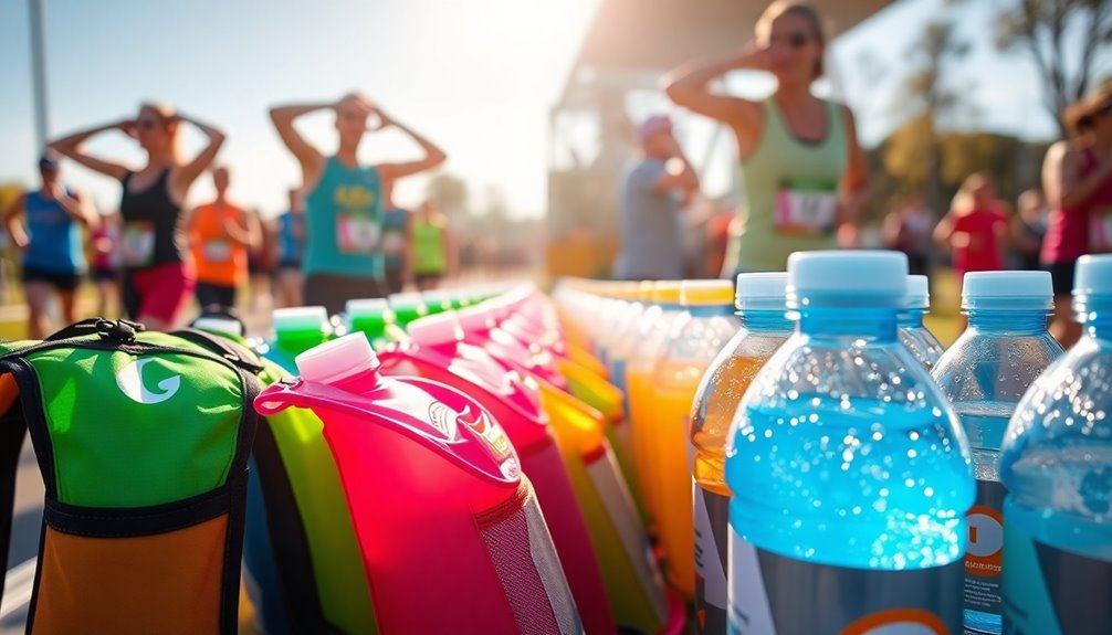 stay hydrated during race