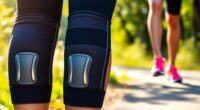 supportive knee braces runners