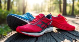 supportive running shoes selection