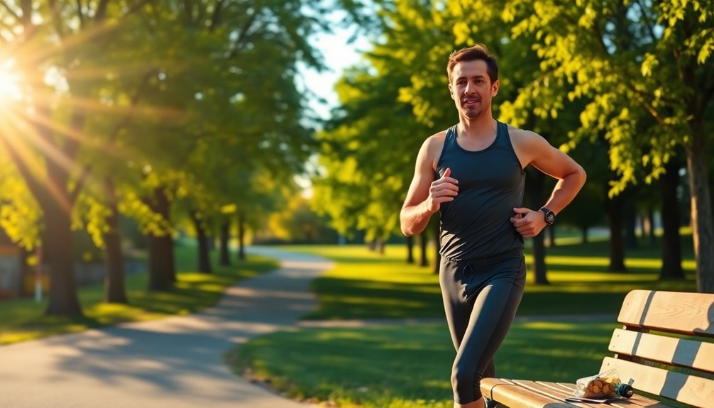 sustainable running routine established