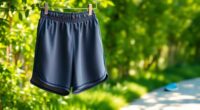 sweat wicking running shorts selection