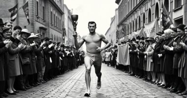1936 olympic torch relay