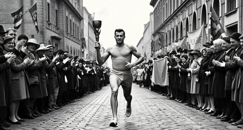 1936 olympic torch relay