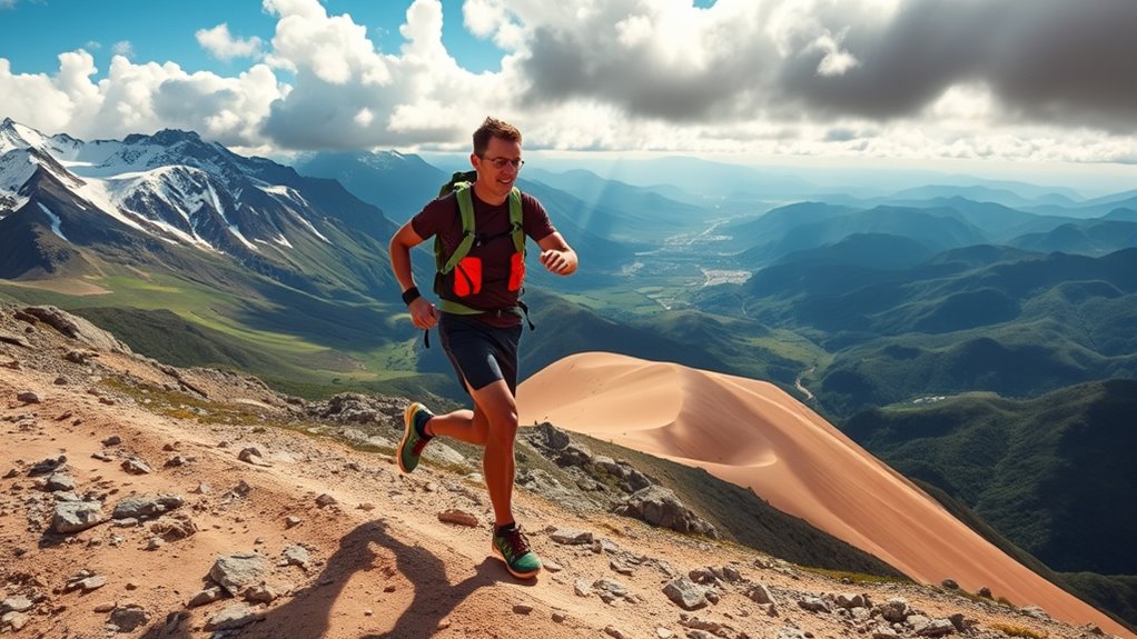 adapt terrain gear and nutrition