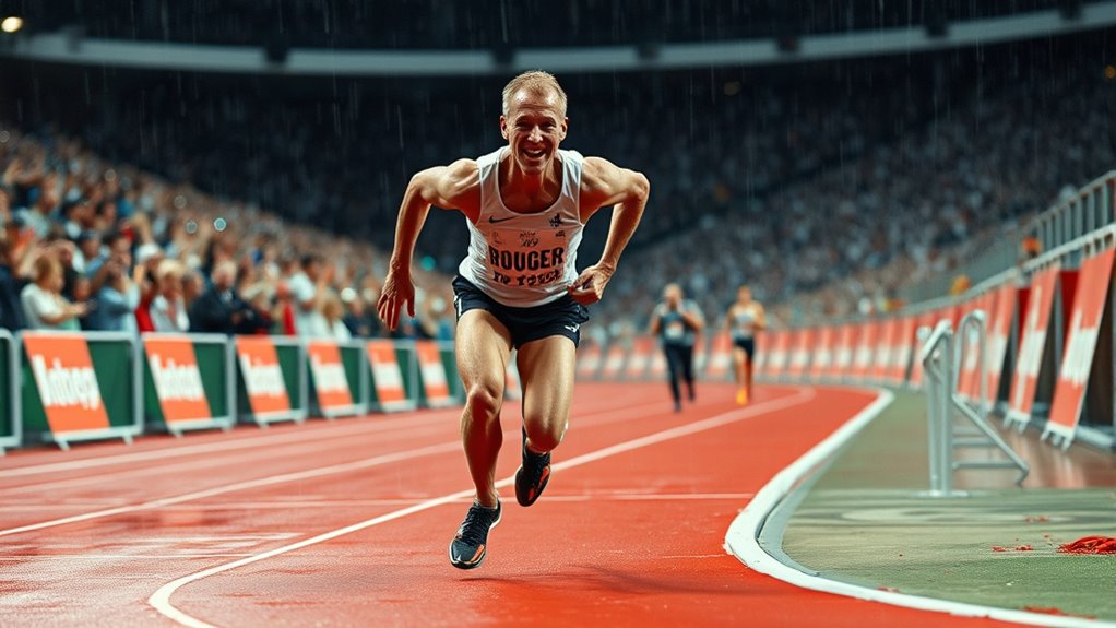 breaking four minute barrier
