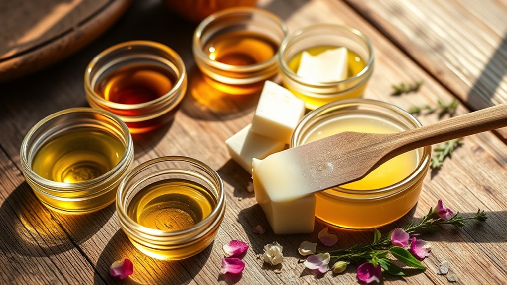 choose gentle moisturizing oils