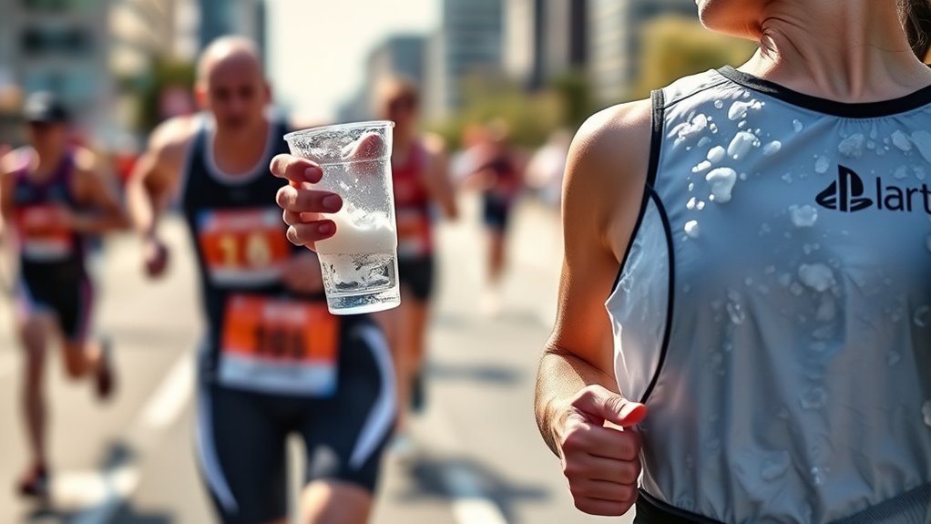 cooling hydration performance support