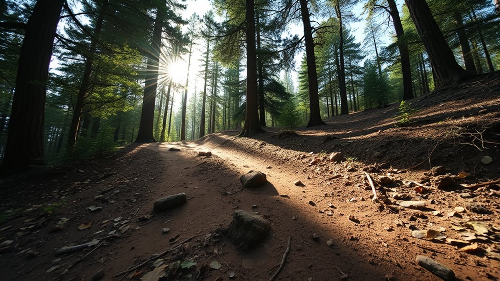 course features and terrain adaptation