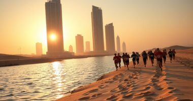 dawn desert dubai race