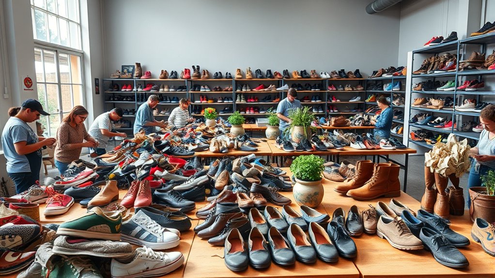 donate shoes to help others